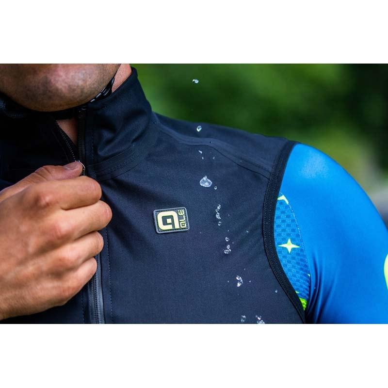 ALE(アレ)ウォータープルーフ ベスト サイクルベスト 防水 メンズ 防風