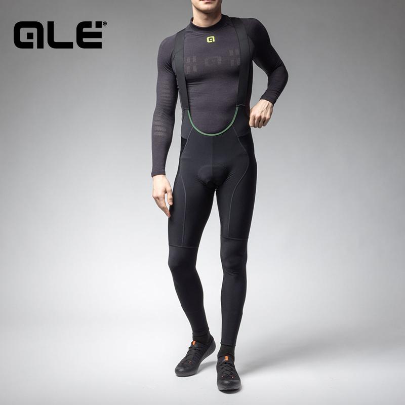 ALE(アレ)サイクルタイツ ビブタイツ メンズ 秋冬[6℃/ 17℃対応