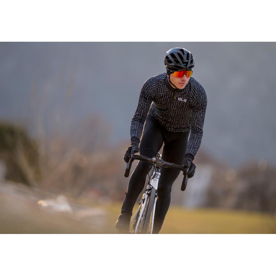 ALE(アレ)サイクルタイツ ビブタイツ メンズ 秋冬[6℃/ 17℃対応