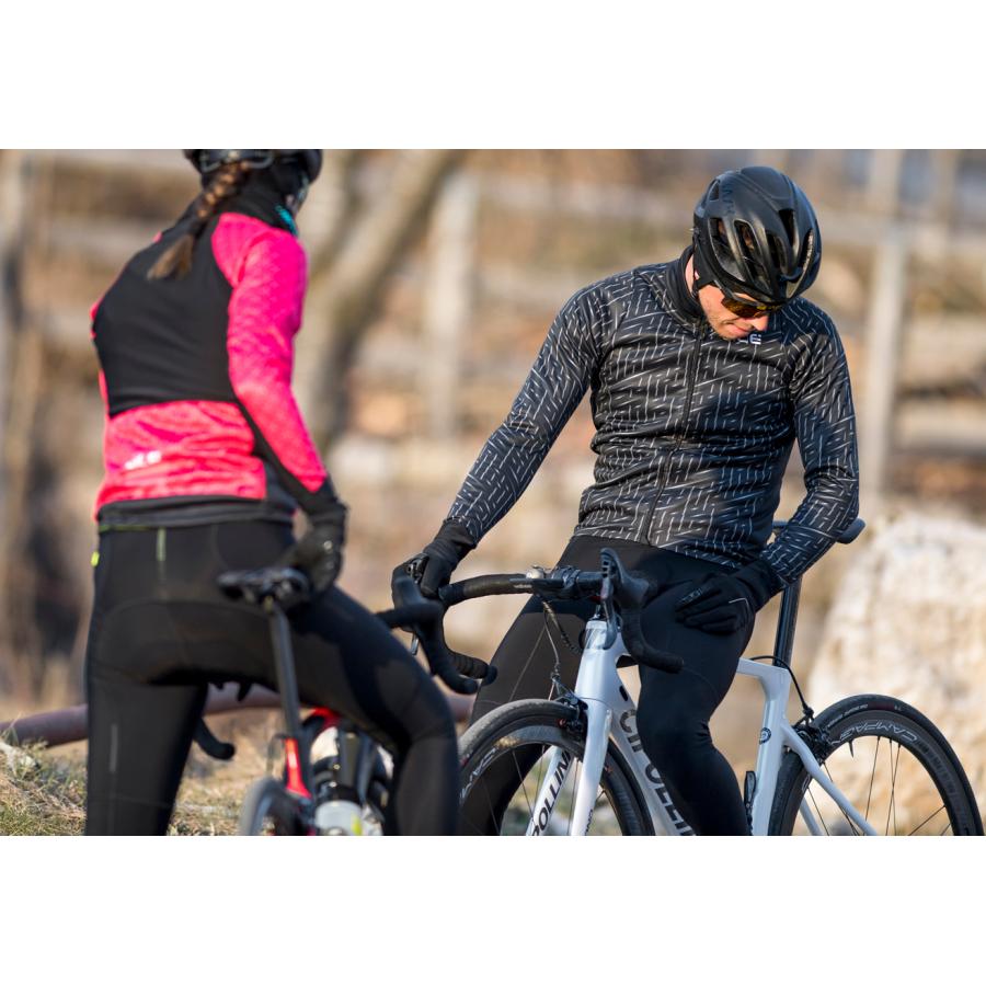 ALE(アレ)サイクルタイツ ビブタイツ メンズ 秋冬[6℃/ 17℃対応