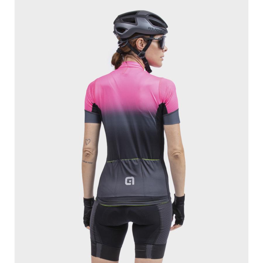 ALE(アレ)サイクルジャージ 半袖 夏 レディース [UPF50+