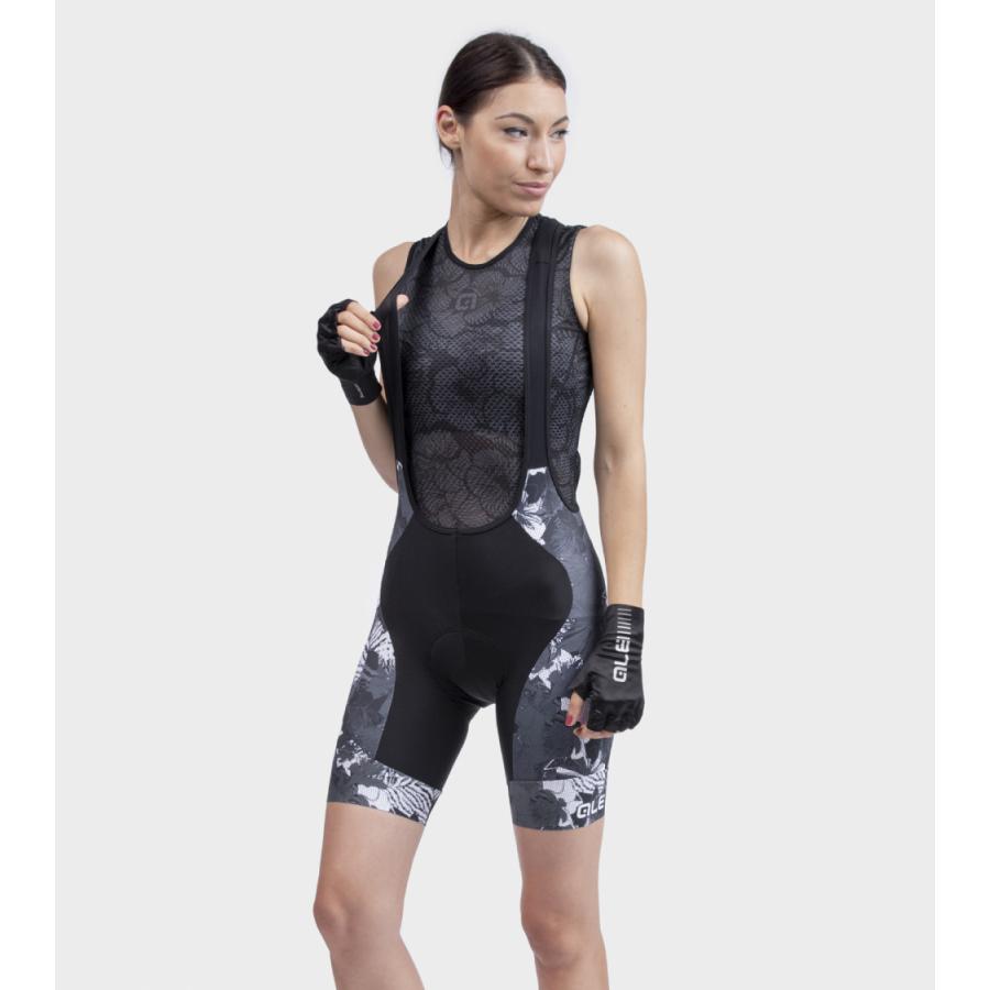 ALE(アレ)サイクルパンツ ビブショーツ 夏 レディース[UVカット 柄