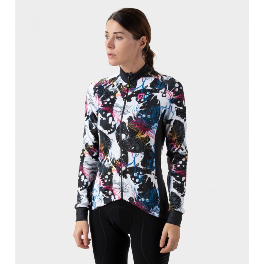 ALE(アレ)サイクルジャージ 秋冬 レディース[12℃/18℃対応]保温性 通気