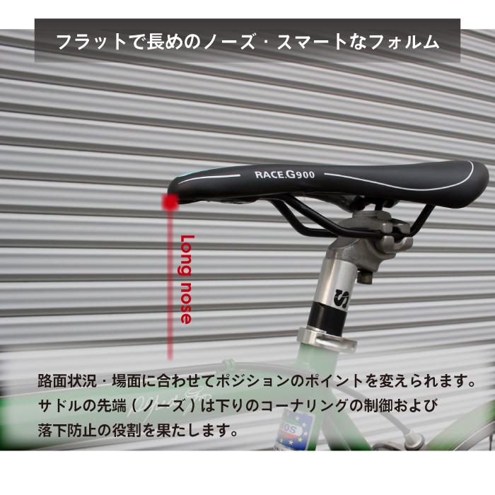 自転車サドル 穴あきサドル 低反発クッション 3621A  ロードバイク クロスバイク GORIX ゴリックス｜gottsu｜10