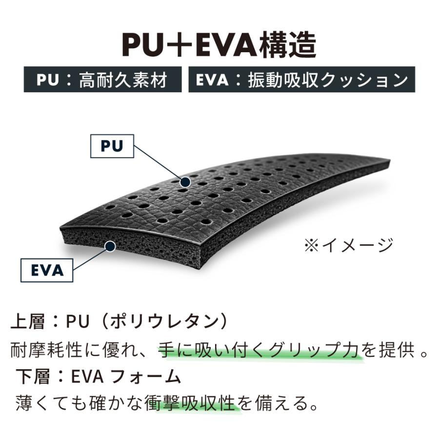 バーテープ ロードバイク 自転車 薄型 2.5mm EVA 軽量 グリップ ハンドルテープ ブラウン カーボン調 カスタム 交換 ドロップハンドル ゴリックス(BASIC) | GORIX | 06