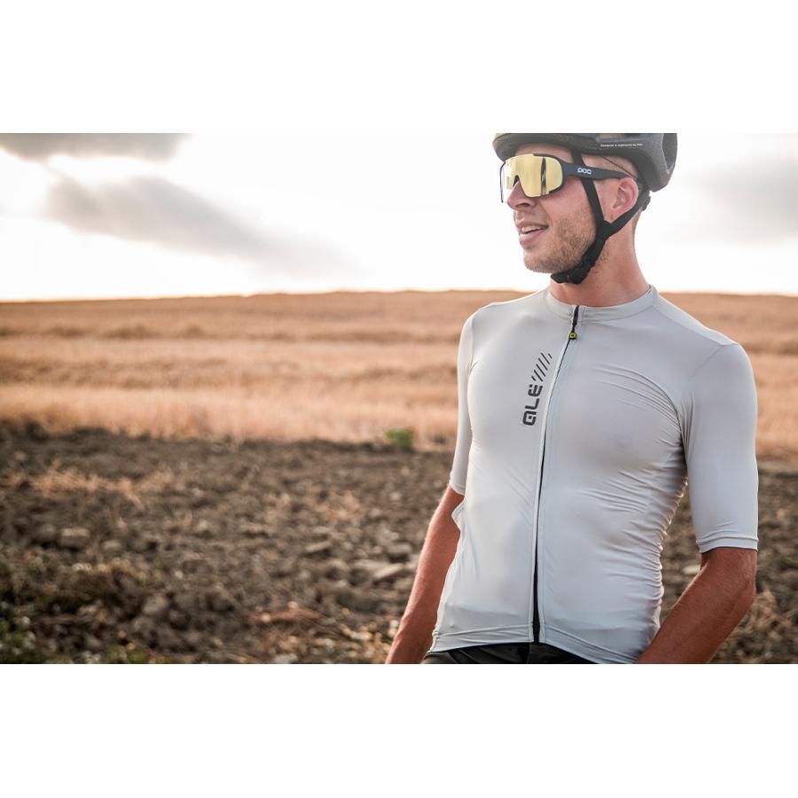 ALE(アレ)サイクルジャージ 半袖 夏 メンズ [UPF50+] オフロード