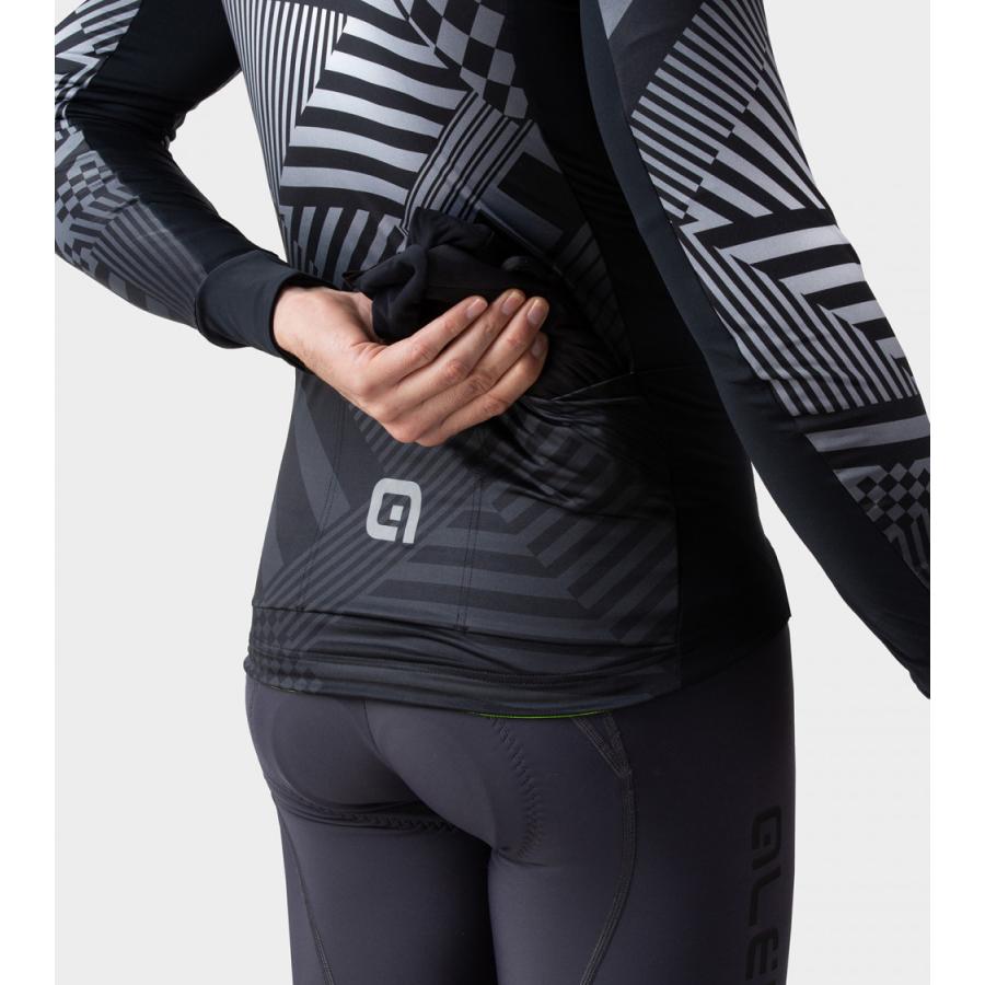 ALE(アレ)サイクルジャージ メンズ 秋冬 [12℃/18℃対応]フィット感