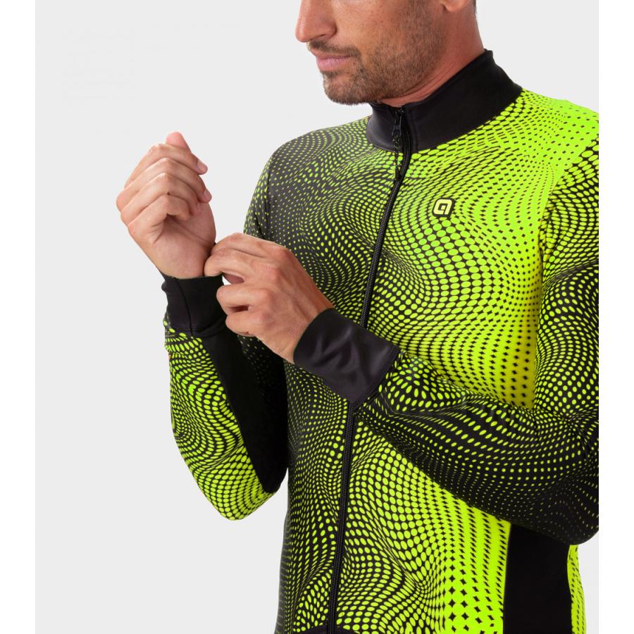 ALE(アレ)サイクルジャケット メンズ 冬 防水 [3℃/6℃] 保温性と伸縮性