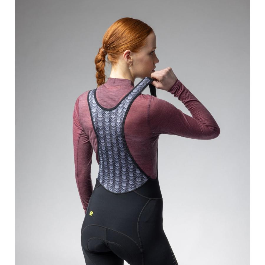 ALE(アレ)サイクルタイツ ビブタイツ 冬 レディース ビブ ロングタイツ