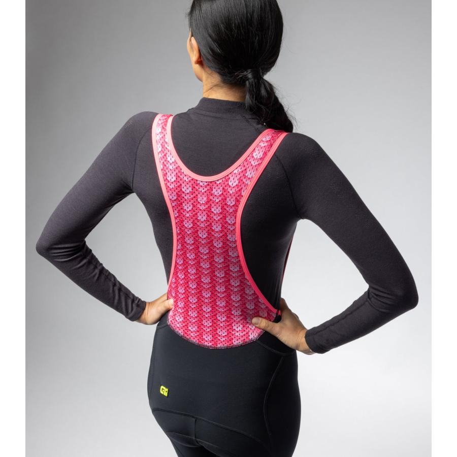 ALE(アレ)サイクルタイツ ビブタイツ 冬 レディース ビブ ロングタイツ