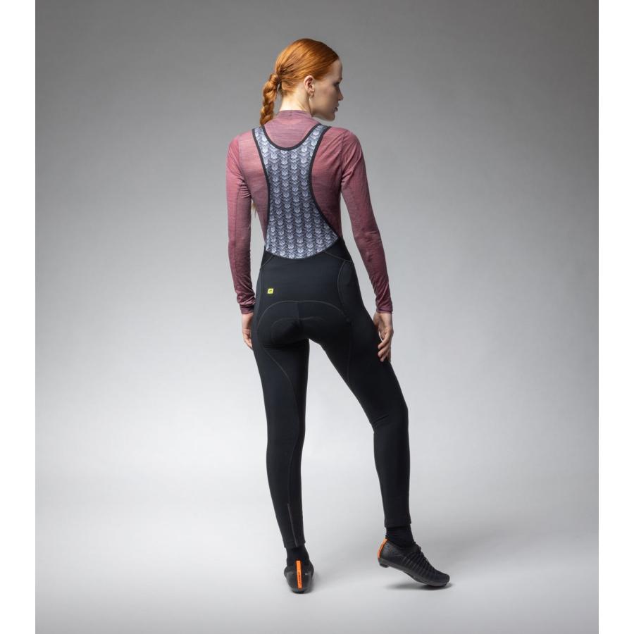 ALE(アレ)サイクルタイツ ビブタイツ 冬 レディース ビブ ロングタイツ