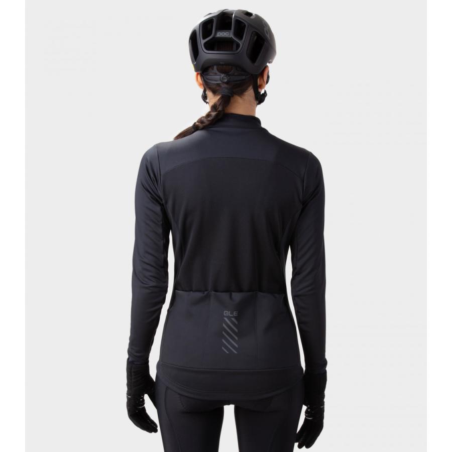 Alé Solid Fondo 長袖 サイクルジャージ(レディース) ALE(アレ)サイクルジャケット 冬 レディース 長袖 [-2℃/8℃] 保温性 撥
