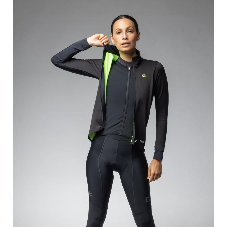 ALE(アレ)サイクルジャケット 冬 全面2重構造 防水/防風 [8℃/18