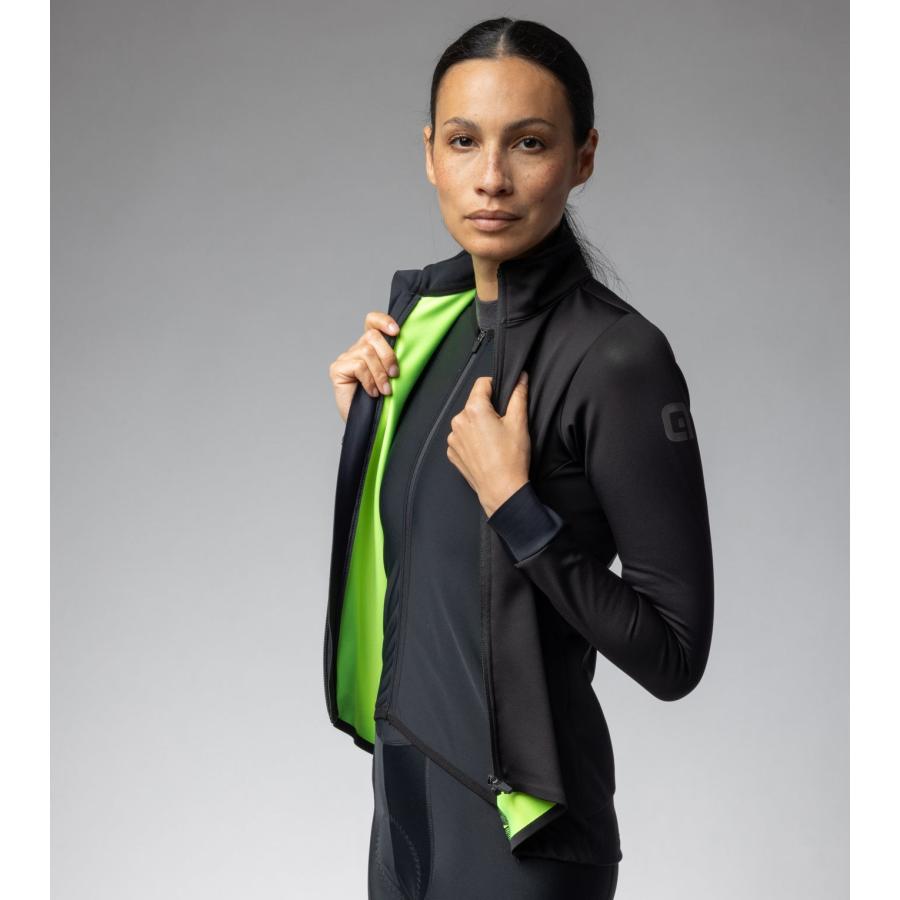 ALE(アレ)サイクルジャケット 冬 全面2重構造 防水/防風 [8℃/18