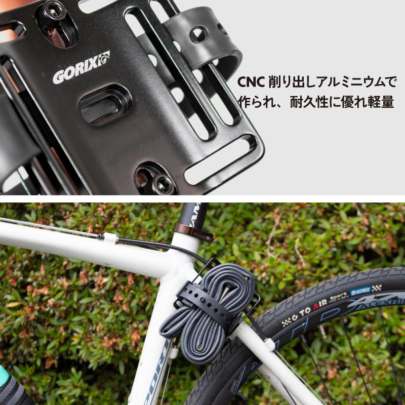 GORIX 自転車 万能マウント [荷物固定用マウント 便利アイテム カーゴ
