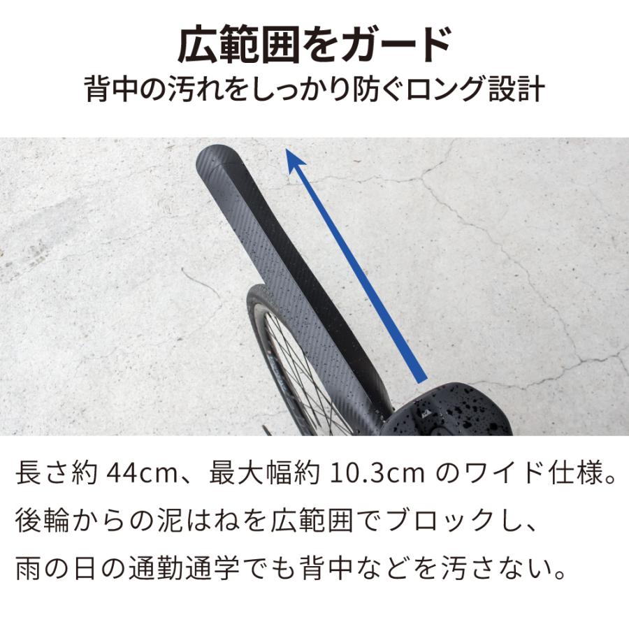 GORIX リアフェンダー 自転車 泥除け ロードバイク クロスバイク 700C