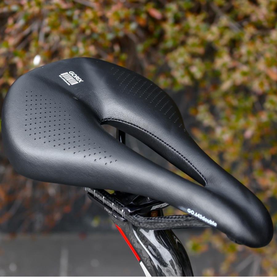 GORIX カーボンサドル 超軽量 ショートノーズ ロードバイク フラット