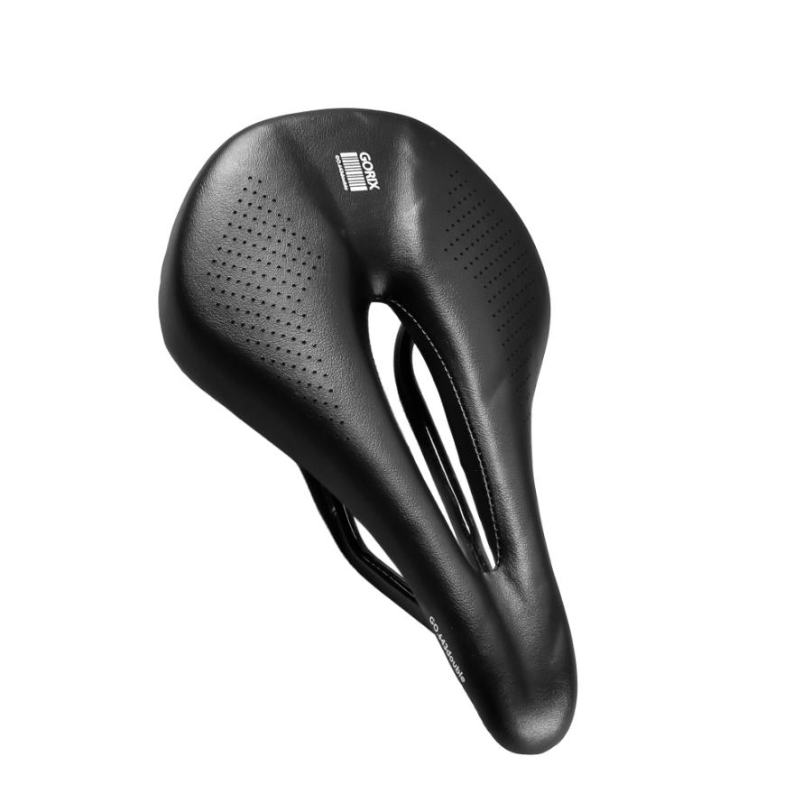 GORIX カーボンサドル 超軽量 ショートノーズ ロードバイク フラット