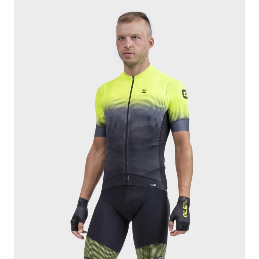 ALE(アレ)サイクルジャージ 半袖 夏 メンズ [高性能ジャージ UV