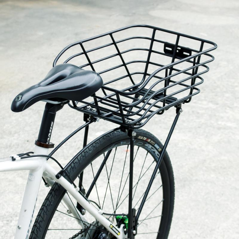 バイク用 ゴリラ リアキャリア バスケット セット GORIX ゴリックス 自転車 リアキャリア カゴ 後ろ 大型 大容量25kg