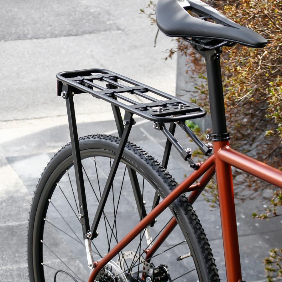 GORIX リアキャリア 自転車 荷台 リアラック 軽量 アルミ 最大27kg 耐