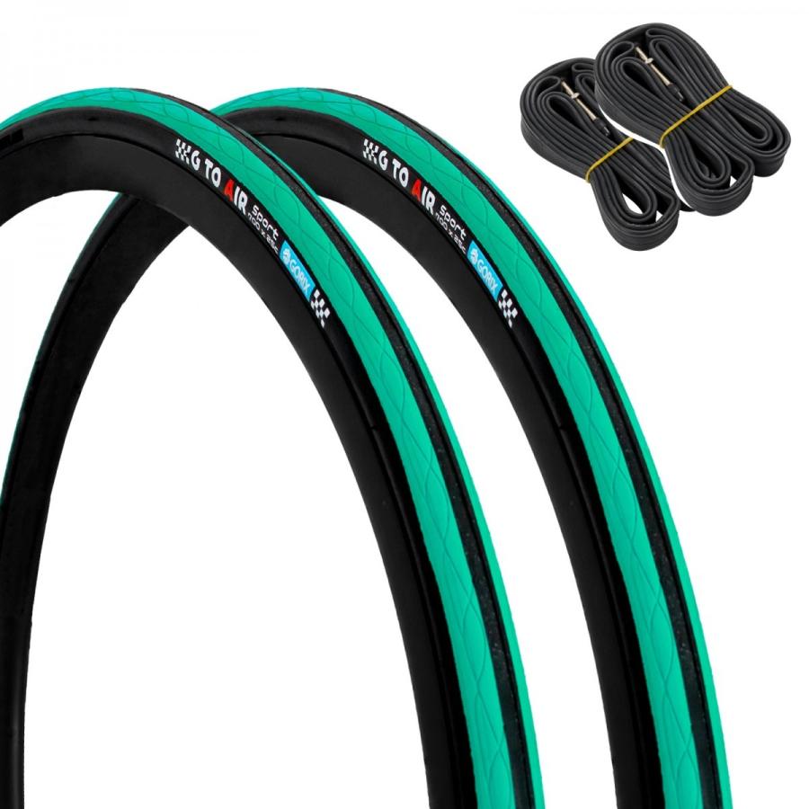 あすつく 送料無料 タイヤ2本 チューブ2個セット Gorix ゴリックス Gtoair Edition 700 23c 25c ロードバイクタイヤ 自転車タイヤ Gtoair Edi Gorix 公式 Yahoo 店 通販 Yahoo ショッピング