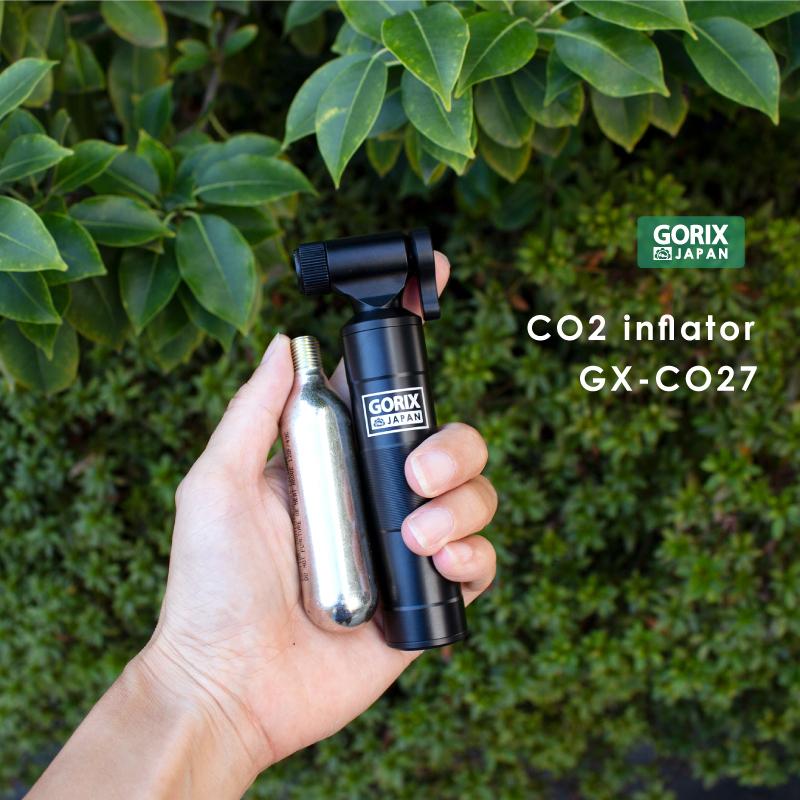 【あすつく】GORIX ゴリックス CO2インフレーター 自転車 空気入れ (GX-CO27) (CO2ボンベ1本付き)ロードバイク CO2ヘッド 調整機能付き 仏式 米式 英式｜gottsu｜11