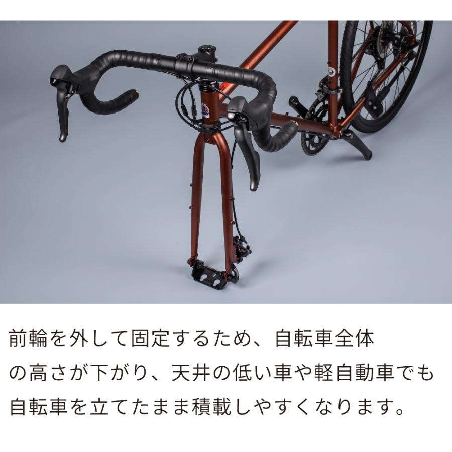 GORIX 送料無料 フロントマウント フォークマウント 車載スタンド