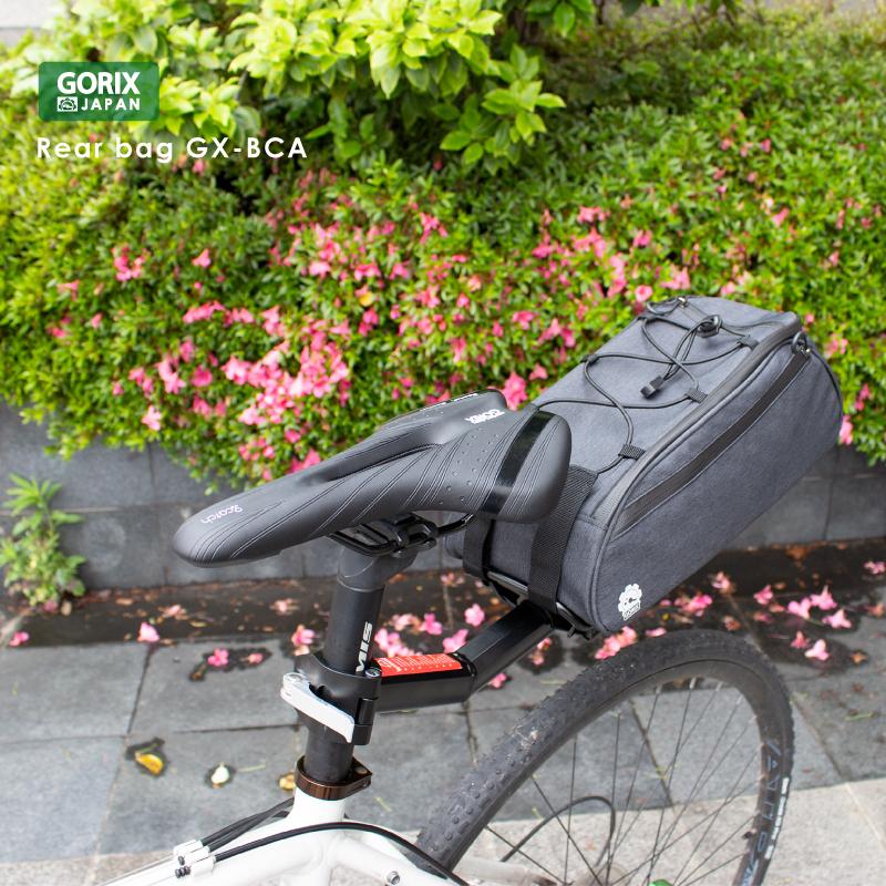 GORIX 【送料無料】GORIX ゴリックス 自転車リアキャリアバッグ (GX