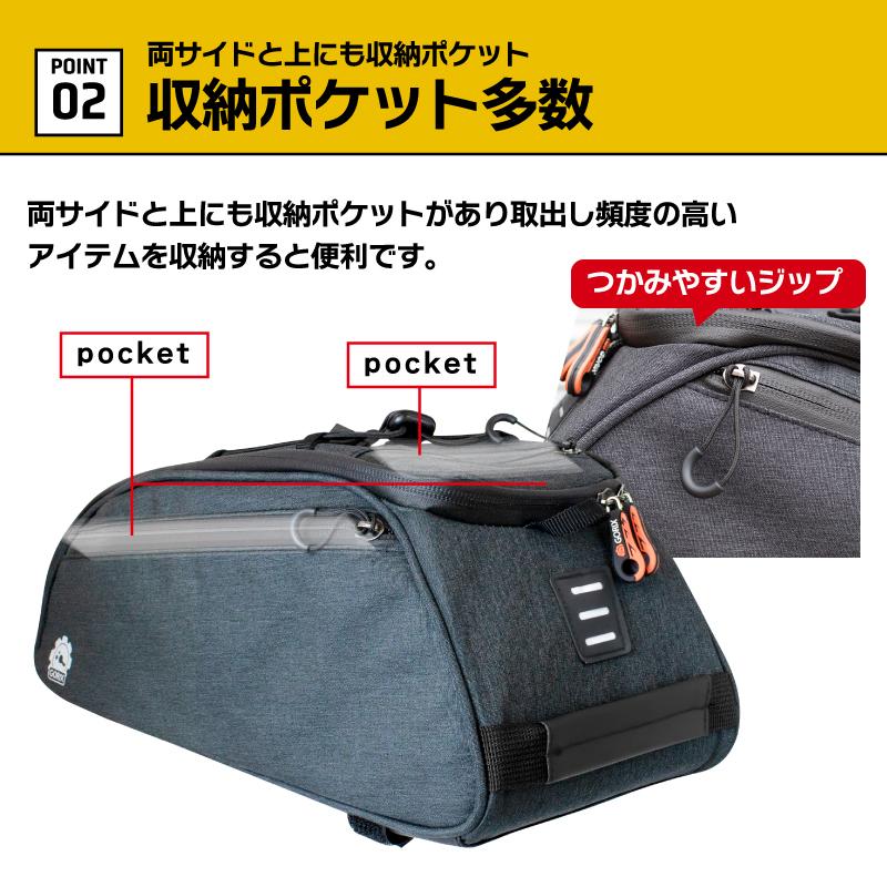 美品】GORIX 吸盤式 サイクルキャリア 収納車載 ケース付き