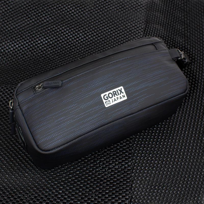 GORIX ゴリックス フロントバッグ 自転車 撥水防水ジッパー ロード