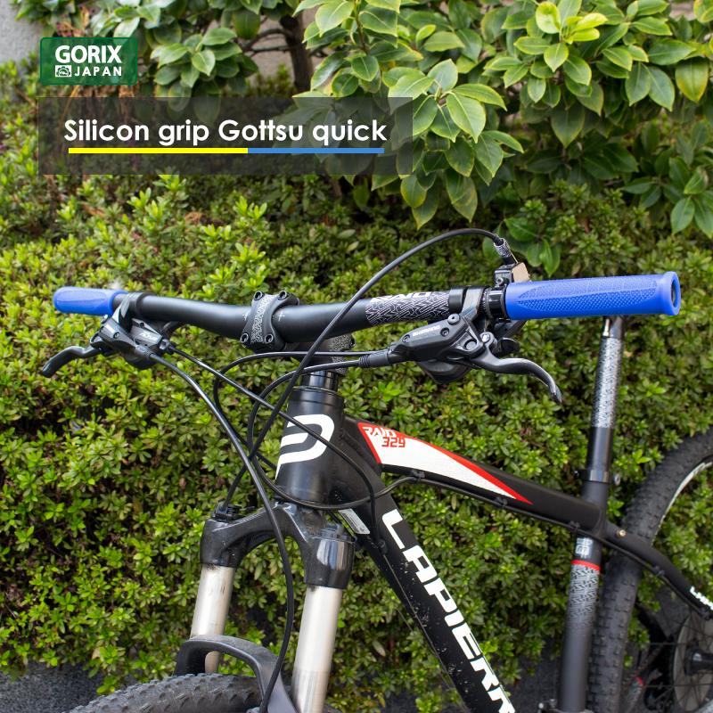 【全国送料無料】GORIX ゴリックス 自転車グリップ シリコン (GX-DP91) ごっつクイック採用 グリップ交換 クロスバイク mtb｜gottsu｜07