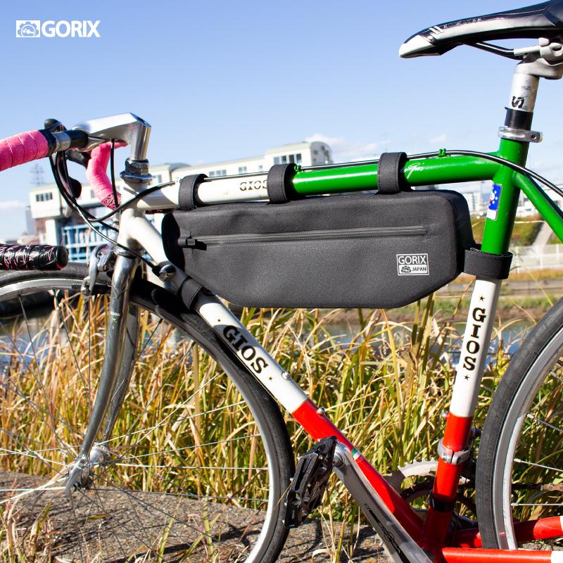 さくさくフレームバッグ 新商品】【美しい三角デザイン】自転車パーツブランド「GORIX