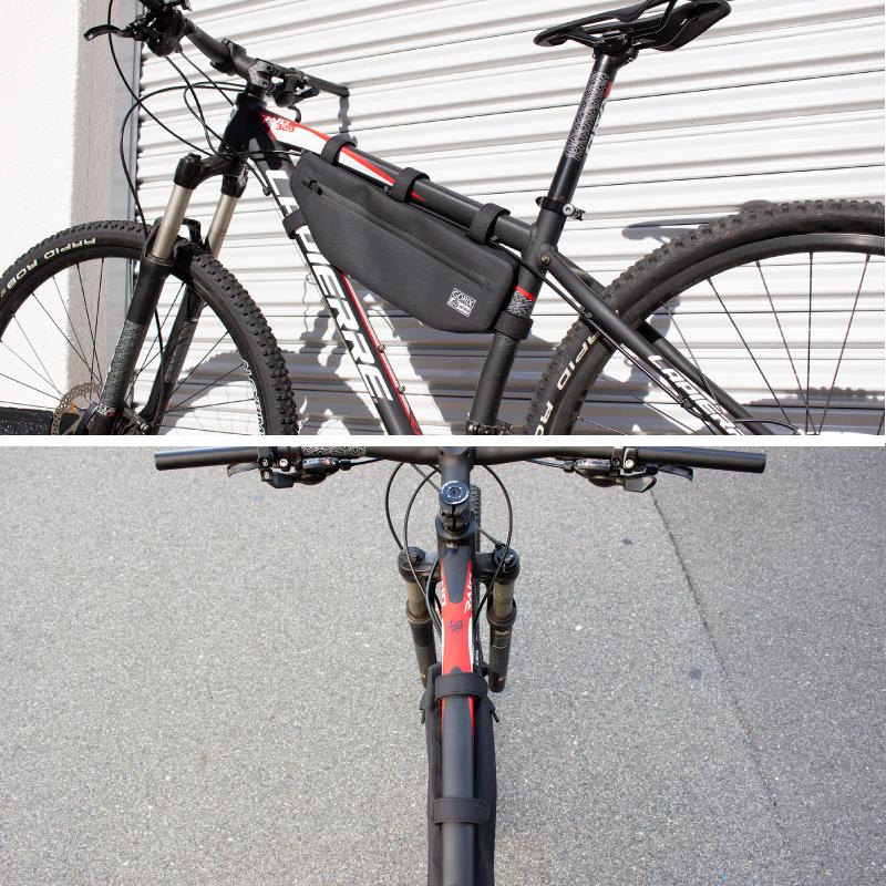 GORIX ゴリックス フレームバッグ 自転車 防水 ロードバイク スリム