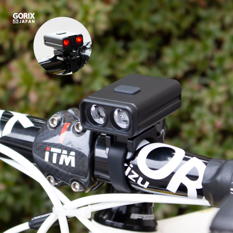 GORIX ゴリックス 自転車ライト フロントライト 明るい 高防水
