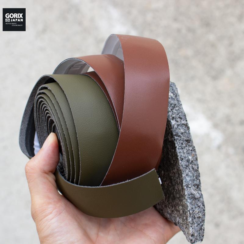 GORIX ゴリックス バーテープ 自転車 ロードバイク レザー調 (GX-GLB