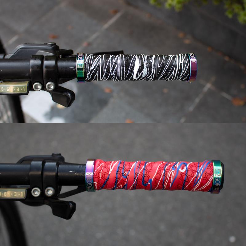 GORIX 自転車グリップ バーテープ (GX-GP070 YOROKE) クロス