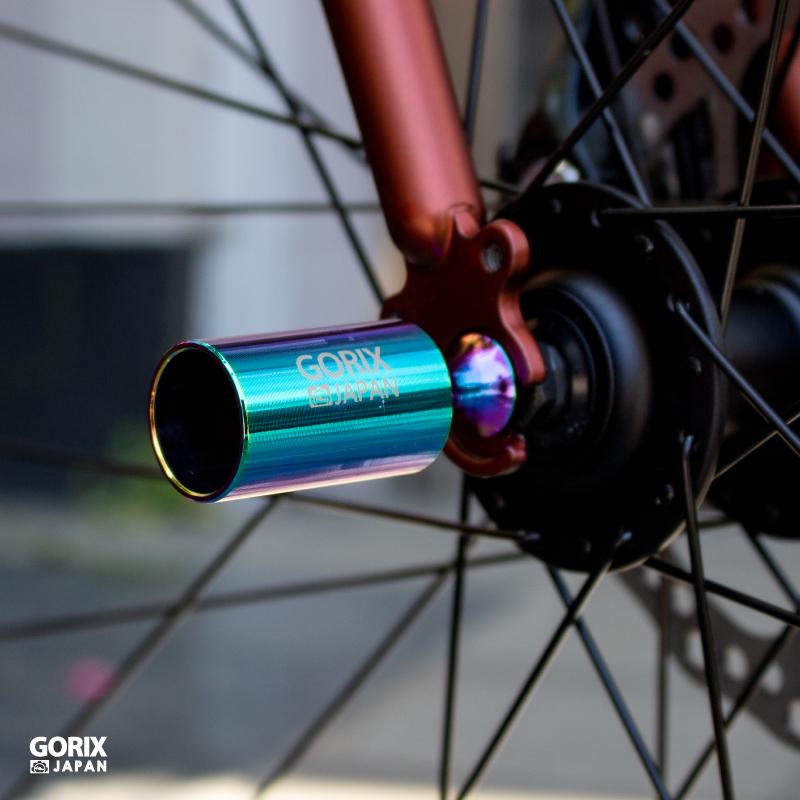 【あすつく】GORIX ゴリックス 自転車用ライトホルダー 超軽量 CNC切削 (GX-HOLDER) ライトアダプター クイックリリース スルーアクスル対応 ロードバイク｜gottsu｜14