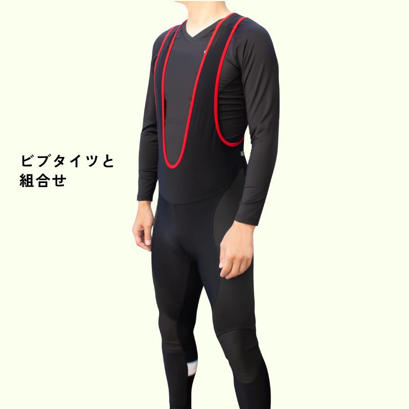 【全国送料無料】GORIX ゴリックス スポーツ インナーシャツ 冬 メンズ 長袖 アンダーシャツ  (GX-INA)  インナーウェア 長袖シャツ 裏起毛 スパンデックス