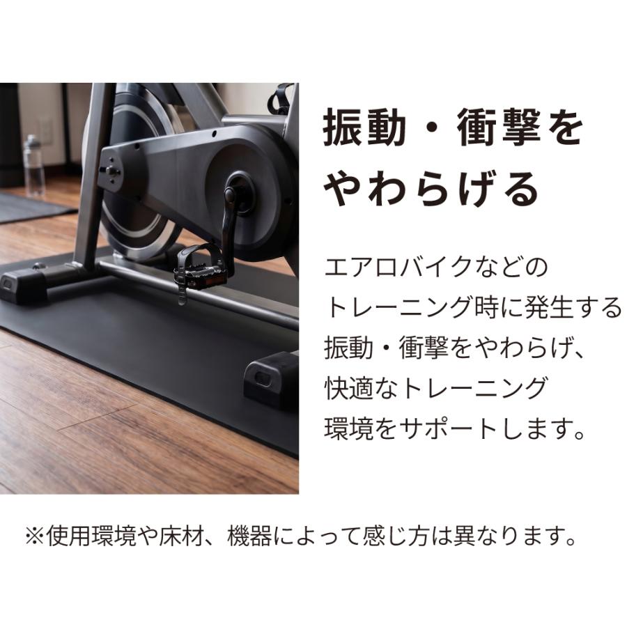 GORIX 送料無料 トレーニングマット 自転車 ローラー台 ヨガマット