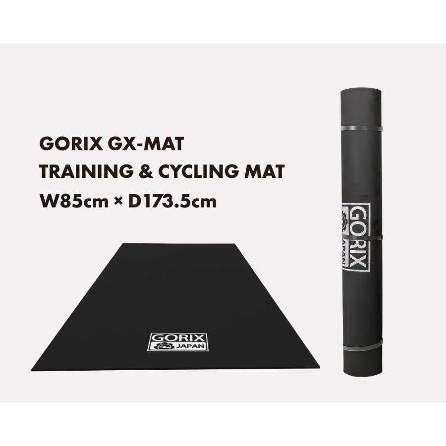 GORIX 送料無料 トレーニングマット 自転車 ローラー台 ヨガマット