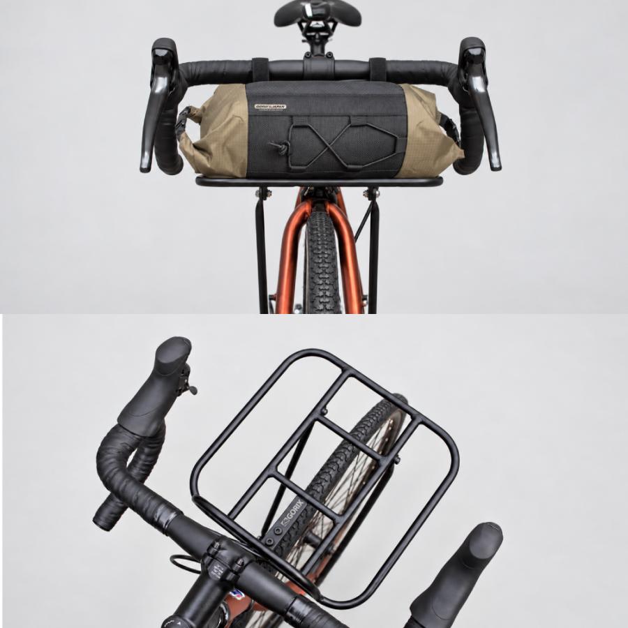 GORIX フロントラック 自転車 グラベルロード ロードバイク 荷台 700c