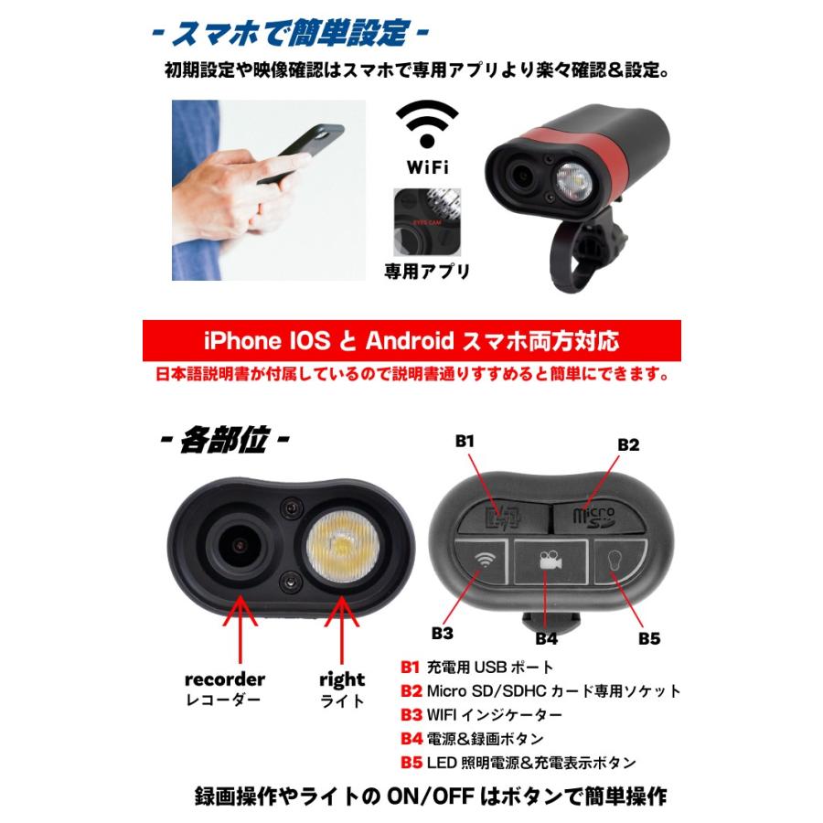 あすつく 送料無料 Gorix 自転車用ドライブレコーダー ライト付き カメラ 映像 フルhd スマホ接続 Wifi搭載 防水 夜間撮影 サイクリング Gx Rcl Gx Rcl Gorix 公式 Yahoo 店 通販 Yahoo ショッピング