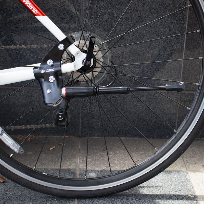 GORIX キックスタンド 自転車 サイドスタンド 安定 20-28インチ クロス
