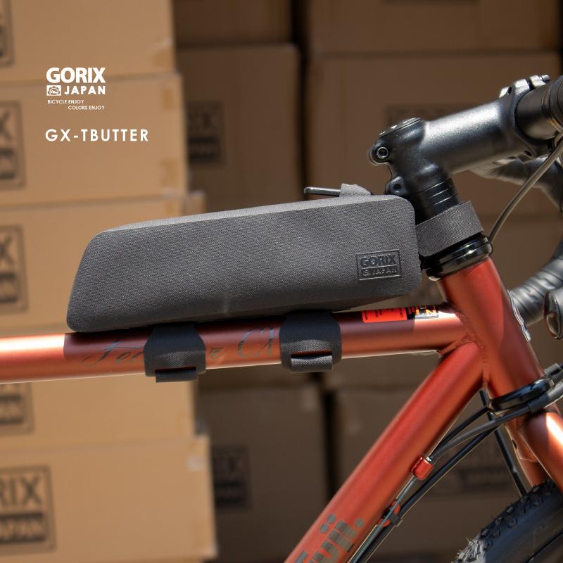GORIX トップチューブバッグ ロードバイク 自転車 防水 フレームバッグ