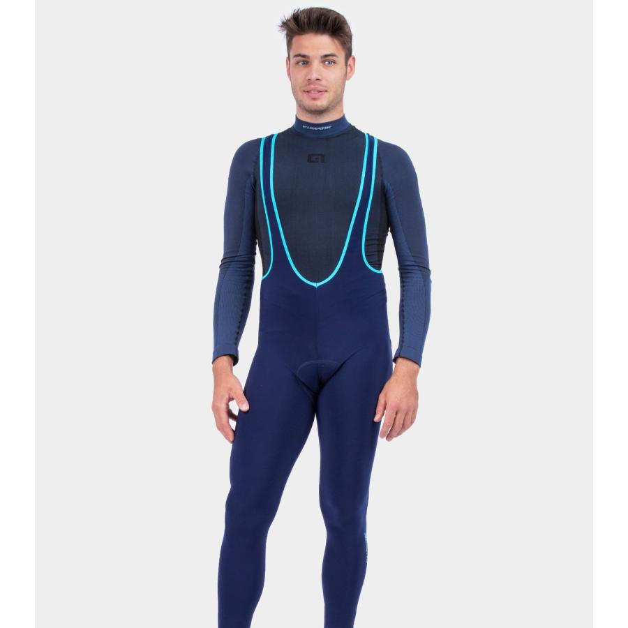 サイクリングウェア　メンズ　ビブタイツ ALE(アレ)サイクルタイツ ビブタイツ メンズ 冬 [4℃/10℃対応