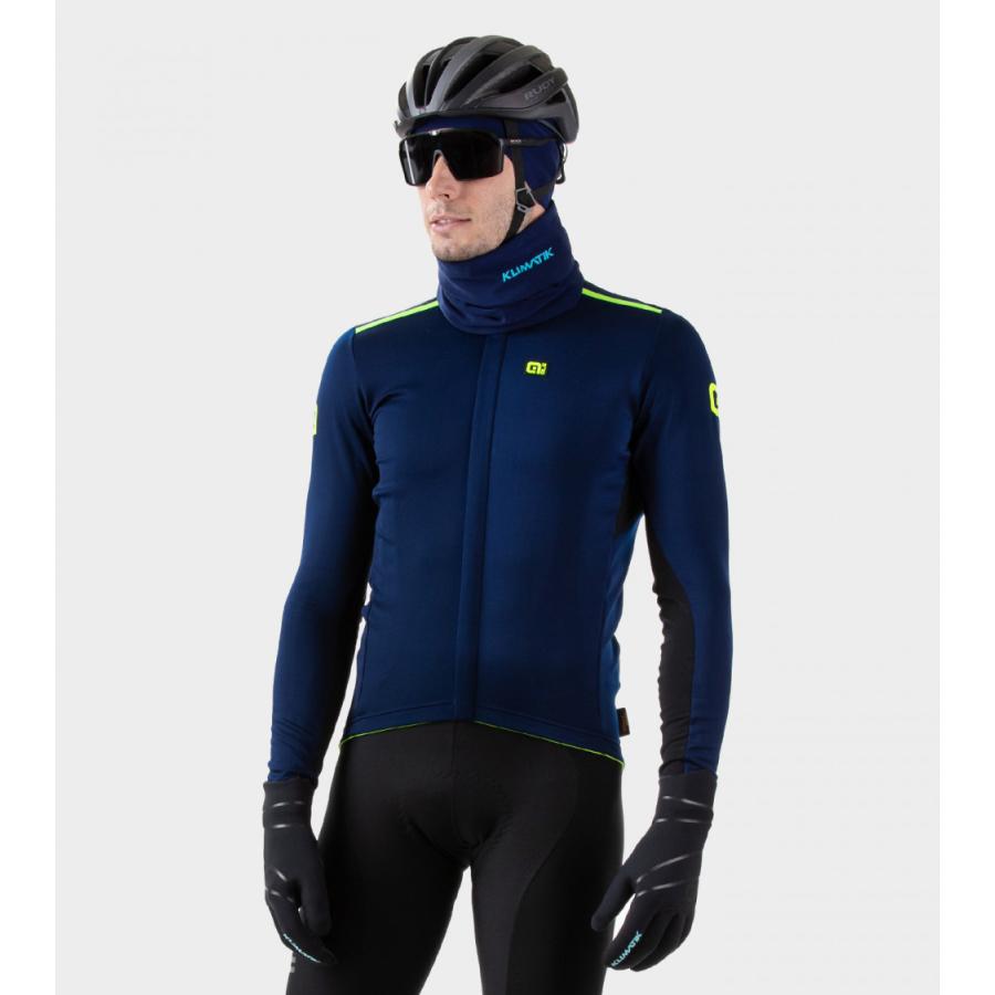 Shutt サイクルウエア　 ジャケット ネイビー　秋冬用 ALE(アレ)サイクルジャケット メンズ 冬 防水 [6℃/12℃] 保温性と伸縮性