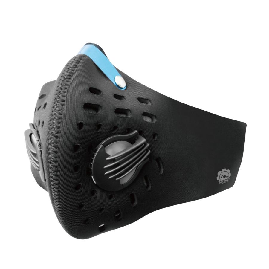 【あすつく】GORIX(ゴリックス)自転車マスク バイク サイクルマスク ロードバイク  ポイント消化 PM2.5 黄砂対策 花粉対策 マスク スポーツ｜gottsu｜02