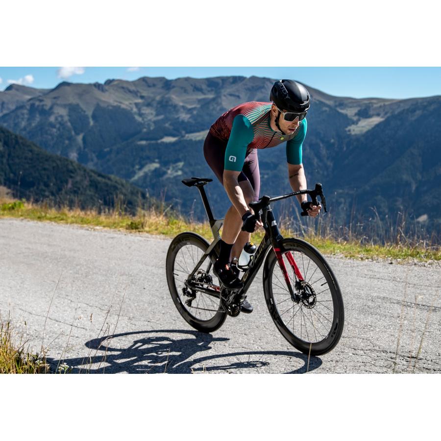 ALE(アレ)サイクルジャージ 半袖 夏 メンズ [優れた伸縮性とUVカット