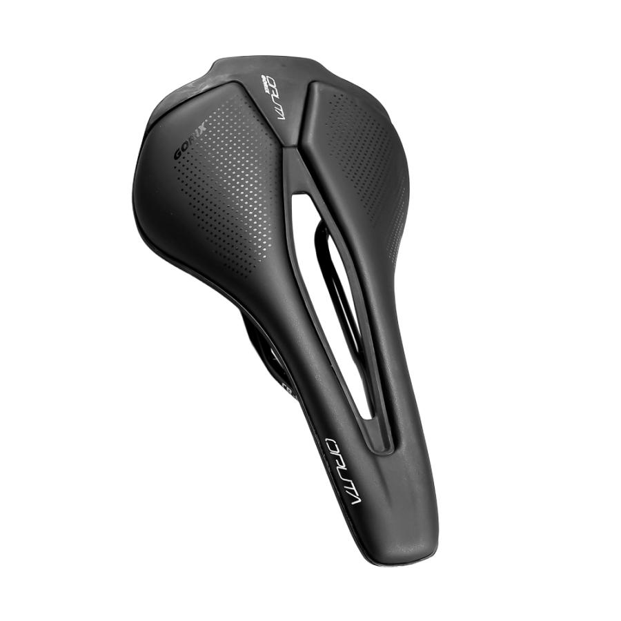 GORIX サドル 自転車 軽量 穴あき ロードバイク クロスバイク 標準幅